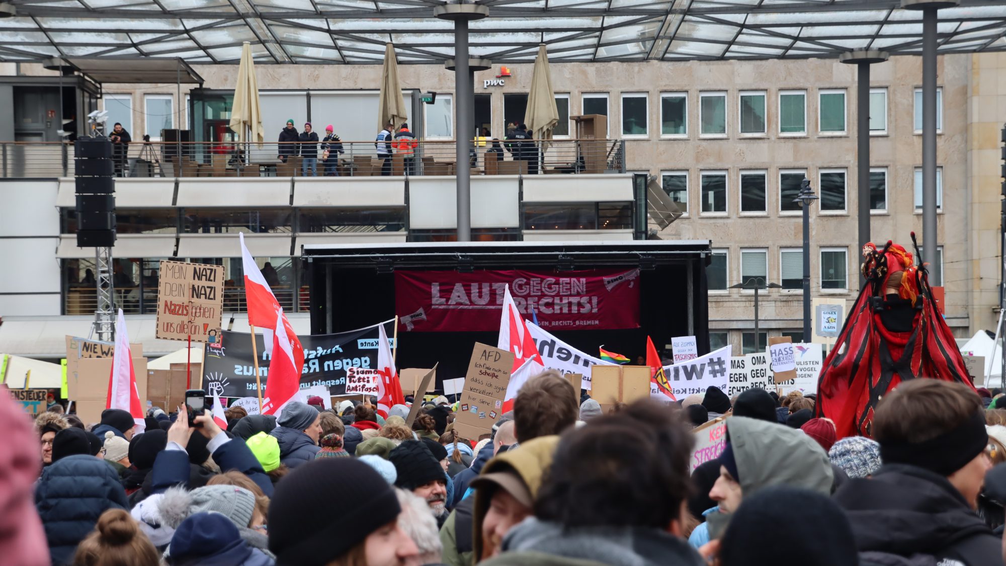 Demonstration Foto Spd Land Bremen